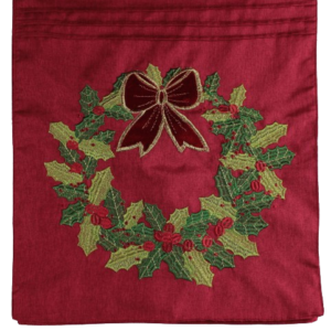 CAMINO ROJO CORONA NAVIDENA